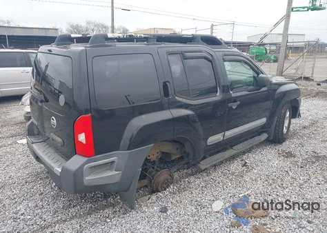 2005 Nissan Xterra S from USA, damaged, VIN 5N1AN08U95C653392